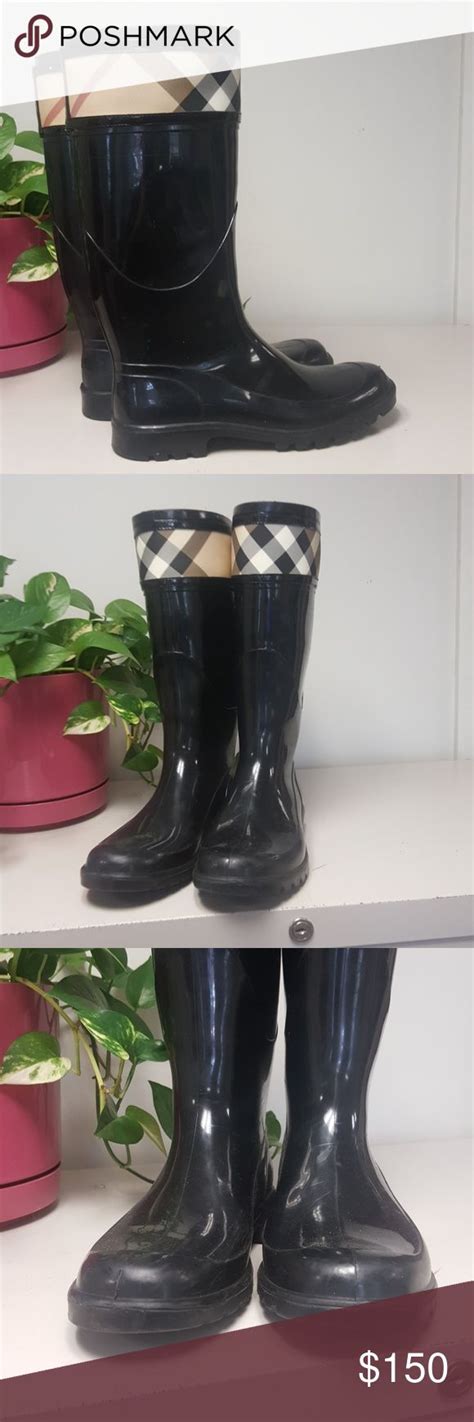 burberry rain boots authentic|burberry rain boots size chart.